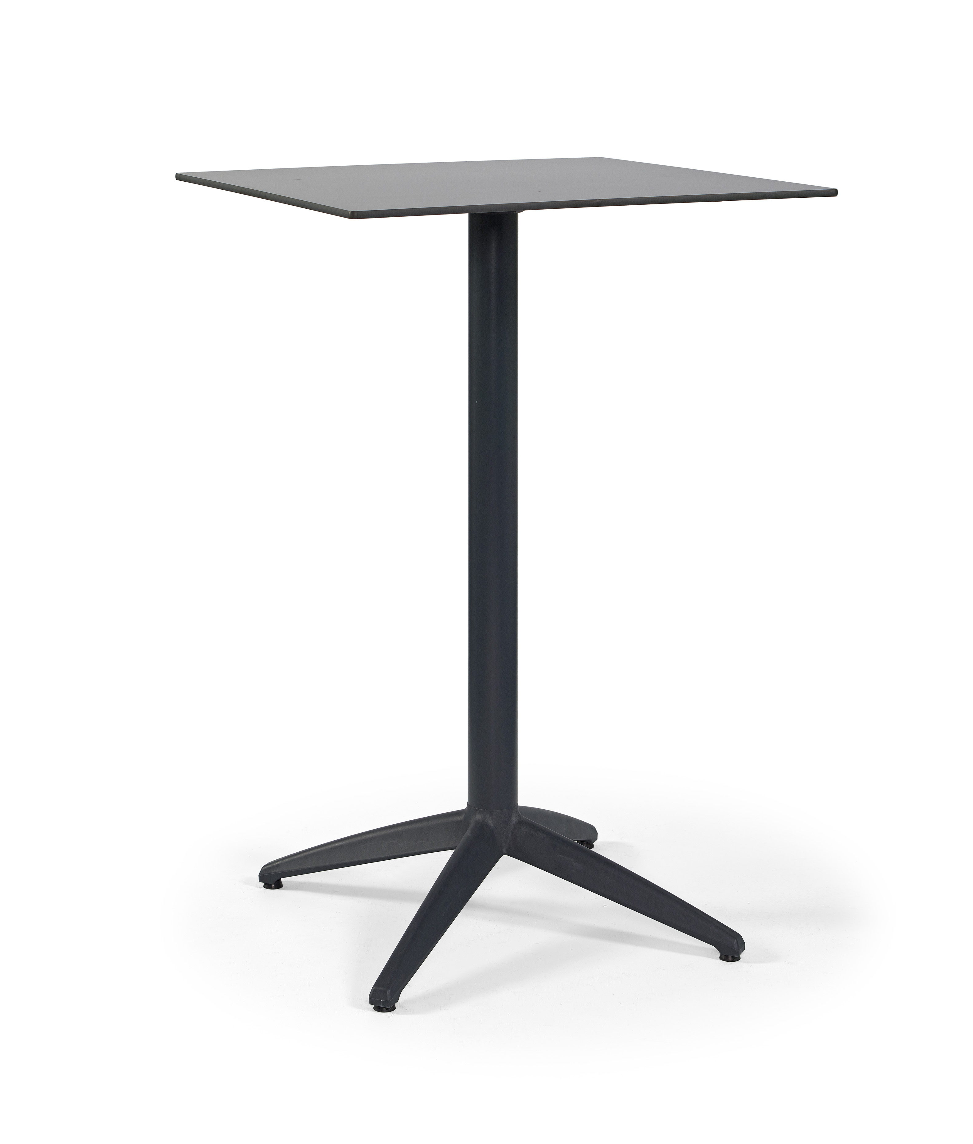 Mesa Café 103H 60x60 Folding Tampo Melamina 19 3G Resins Outdoor