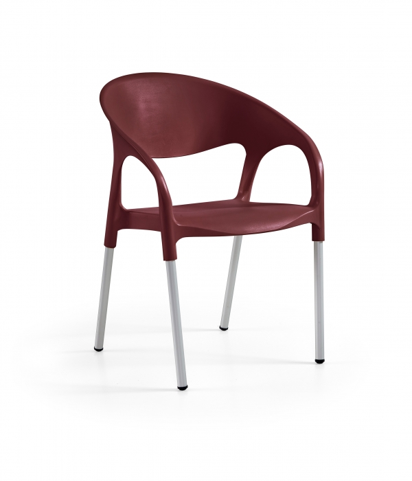 Cadeira Luna, Perna Alum�nio