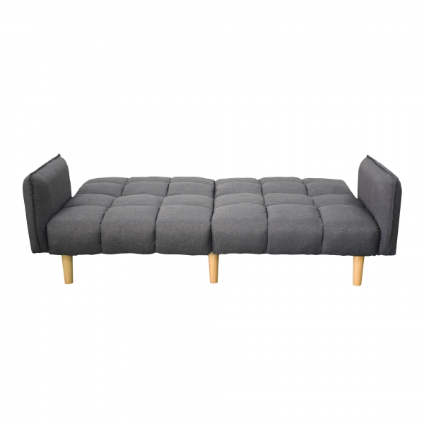 sofa almofadado Cinzento